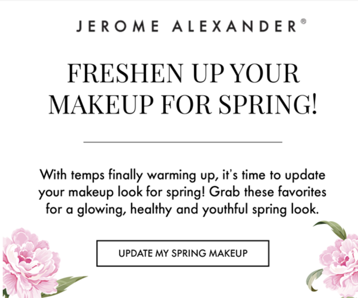 Jerome Alexander email campaign